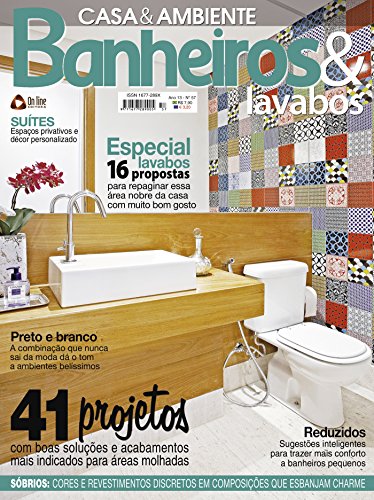 Livro PDF Casa e Ambiente – Banheiros e Lavabos 57