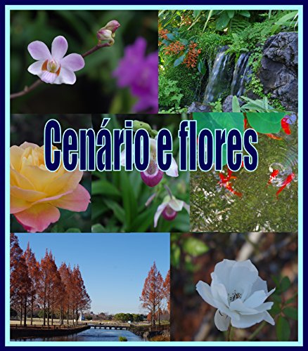 Livro PDF Cenário e flores