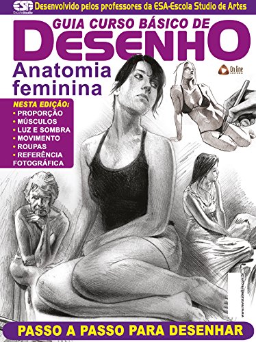 Livro PDF: Guia Curso Básico de Desenho Anatomia Feminina 01