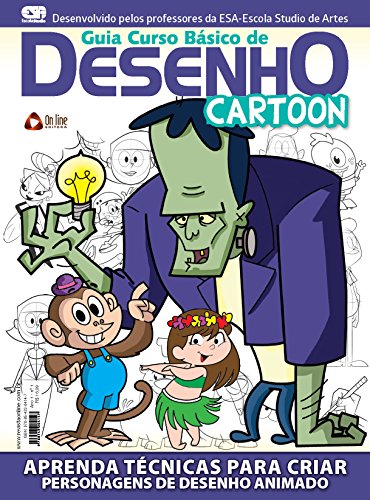 Livro PDF: Guia Curso Básico de Desenho – Cartoon
