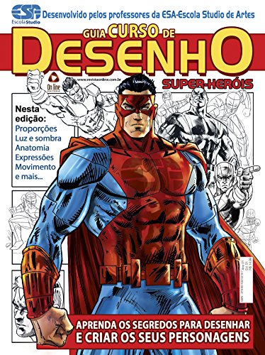 Capa do livro: Guia Curso de Desenho Super-Heróis 01 - Ler Online pdf