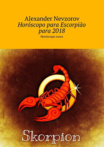 Livro PDF Horóscopo para Escorpião para 2018: Horóscopo russo