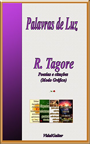 Livro PDF Palavras de Luz: R. Tagore