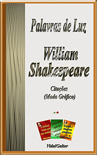 Livro PDF Palavras de Luz: William Shakespeare