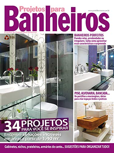 Livro PDF: Projetos para Banheiros: Edição 16