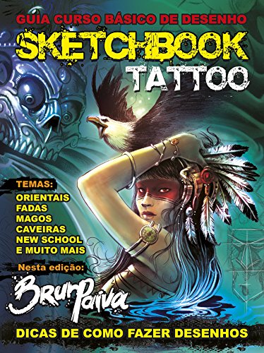 Capa do livro: Sketchbook – Tattoo: Guia Curso Básico de Desenho - Ler Online pdf