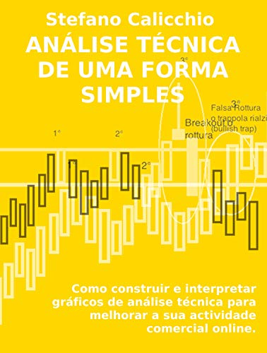 Capa do livro: ANÁLISE TÉCNICA DE UMA FORMA SIMPLES. Como construir e interpretar gráficos de análise técnica para melhorar a sua actividade comercial online. - Ler Online pdf