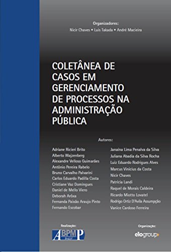 Capa do livro: Coletânea de Casos em Gerenciamento de Processos na Administração Pública - Ler Online pdf