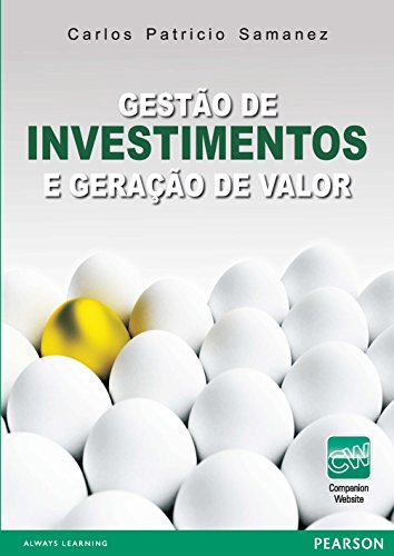 Capa do livro: Gestão de investimentos e geração de valor - Ler Online pdf