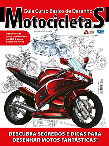 Capa do livro: Guia Curso Básico de Desenho – Motocicletas - Ler Online pdf