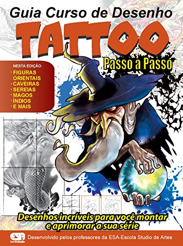 Capa do livro: Guia Curso de Desenho – Tattoo Passo a Passo 01 - Ler Online pdf