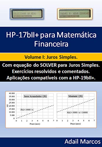 Livro PDF HP-17bII+ para Matemática Financeira: Juros Simples