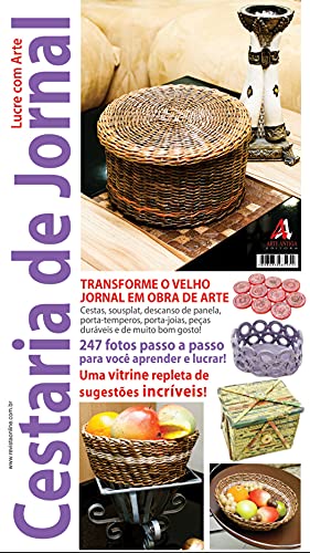 Livro PDF: Lucre com Arte Cestaria de Jornal: Edição 2