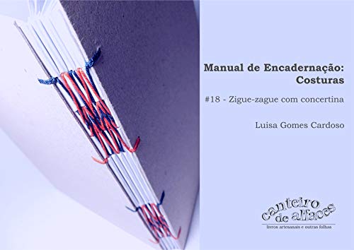 Capa do livro: Manual de Encadernação: #18 – Zigue-zague (com concertina) - Ler Online pdf