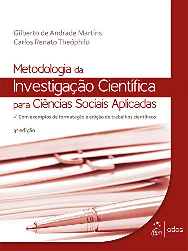 Capa do livro: Metodologia da Investigação Científica para Ciências Sociais Aplicadas - Ler Online pdf