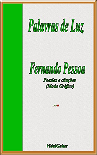 Livro PDF Palavras de Luz: Fernando Pessoa