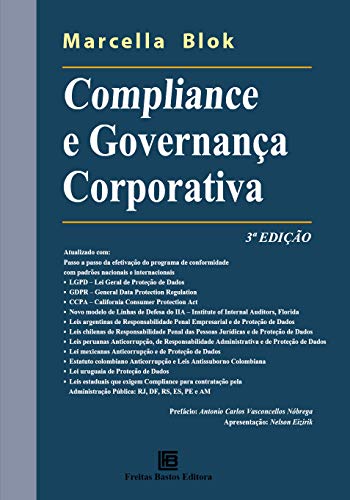Capa do livro: Compliance e Governança Corporativa 3a edição - Ler Online pdf