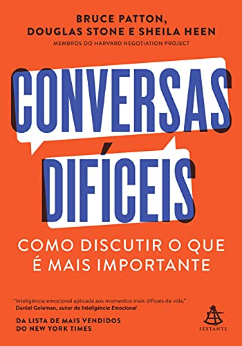 Capa do livro: Conversas difíceis: Como discutir o que é mais importante - Ler Online pdf