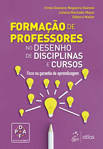Capa do livro: Formação de Professores: No Desenho de Disciplinas e Cursos - Ler Online pdf