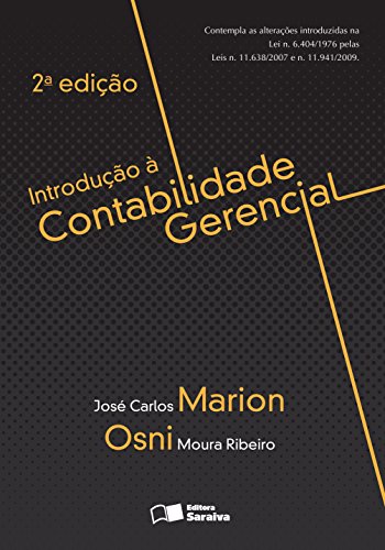 Livro PDF INTRODUÇÃO À CONTABILIDADE GERENCIAL