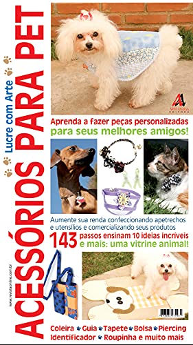 Livro PDF Lucre com Arte Acessórios para Pet