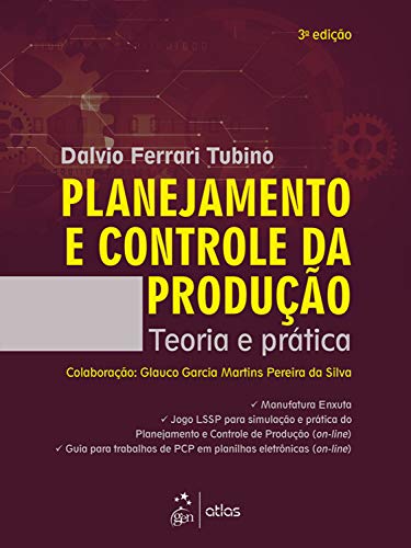 Capa do livro: Planejamento e Controle da Produção – Teoria e Prática - Ler Online pdf