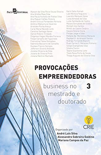Capa do livro: Provocações empreendedoras 3: Business no mestrado e doutorado - Ler Online pdf