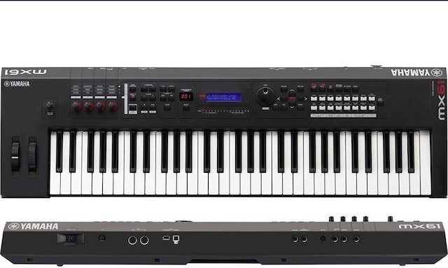 6. Teclado Musical Sintetizador Yamaha MX61 BK - YAMAHA
