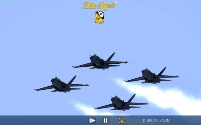 4. Blue Angels Aerobatic Flight Simulator - RORTOS SRL