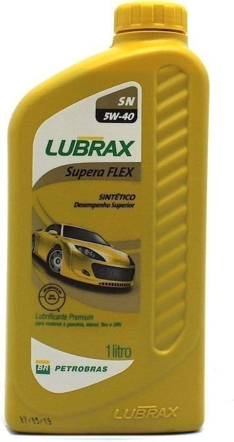 8. Óleo 5w40 Lubrax Supera Flex - LUBRAX