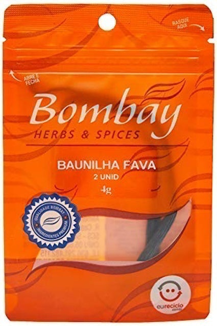 10. Fava de Baunilha Bombay - BOMBAY