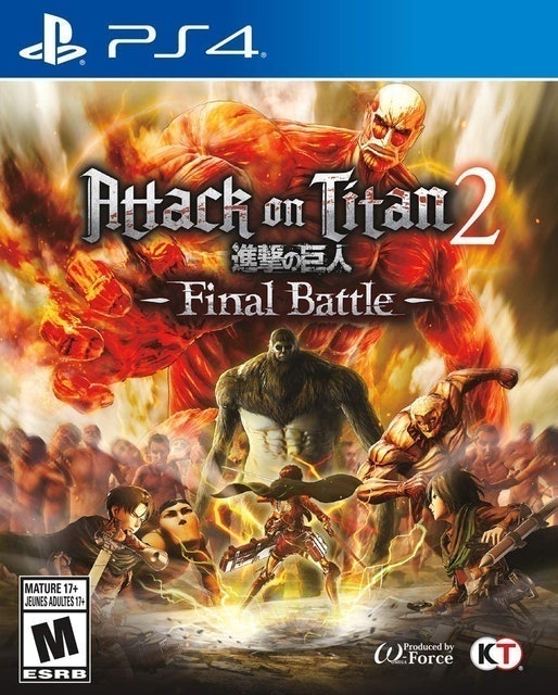 8. Attack On Titan 2: Final Battle - OMEGA FORCE