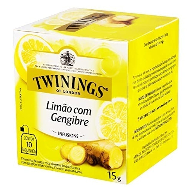 8. Chá Twinings Limão com Gengibre - TWININGS