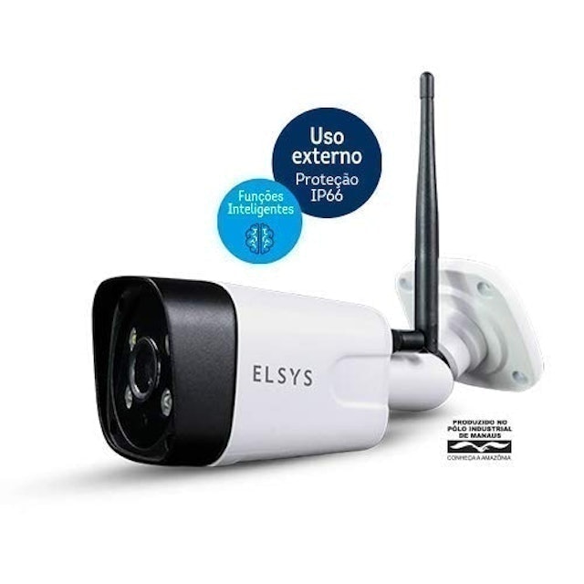 9. Câmera de Segurança Externa Elsys ESC-WB3F - ELSYS