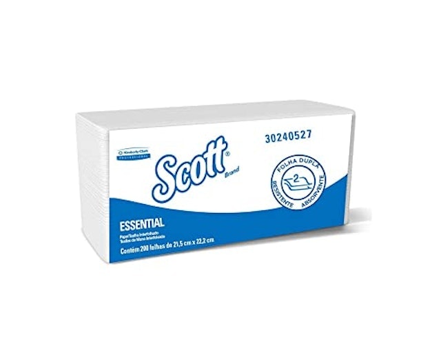 9. Papel-Toalha Interfolhado Scott Essential - SCOTT