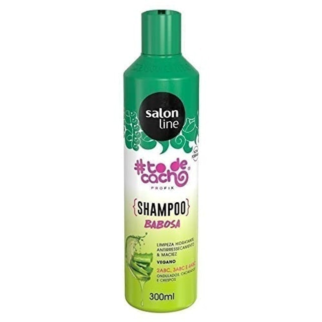 8. Shampoo para Transição Capilar Salon Line Babosa #todecacho - SALON LINE