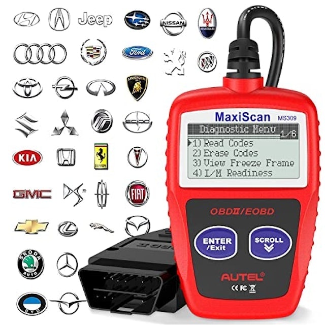 4. Scanner Automotivo Autel Maxiscan Ms309 - AUTEL