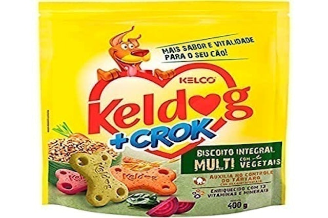 1. Biscoito Keldog + Crok Multi Integral - KELCO PET CARE