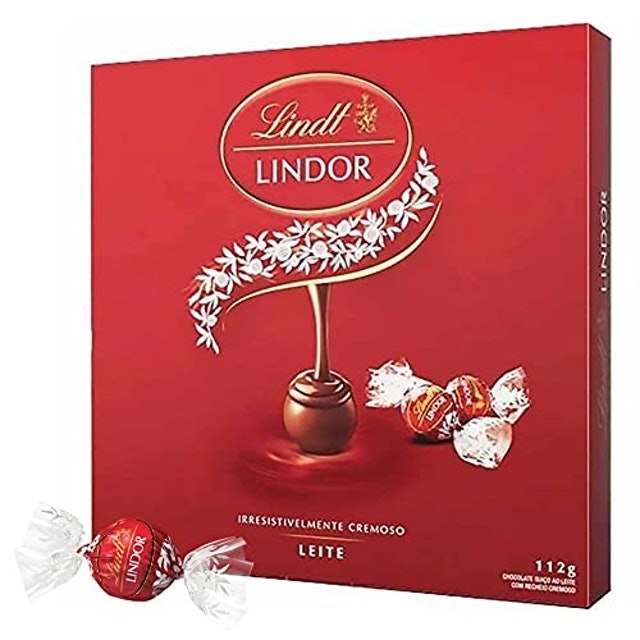 6. Caixa de Chocolate Suiço Lindt Lindor Milk - LINDT
